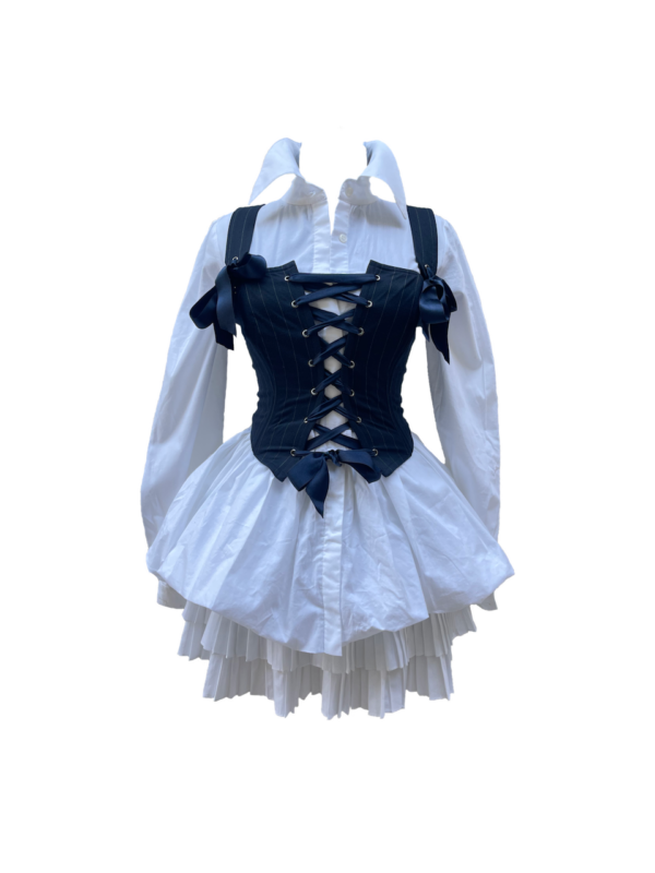 Tokyo Shirt Dress & Corset Set