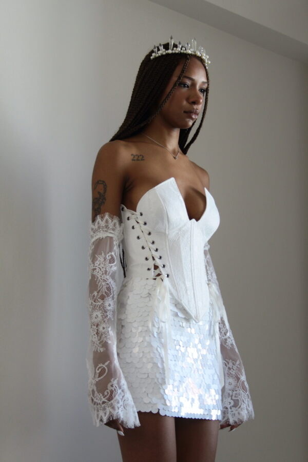 İbiza White Skirt - Görsel 5