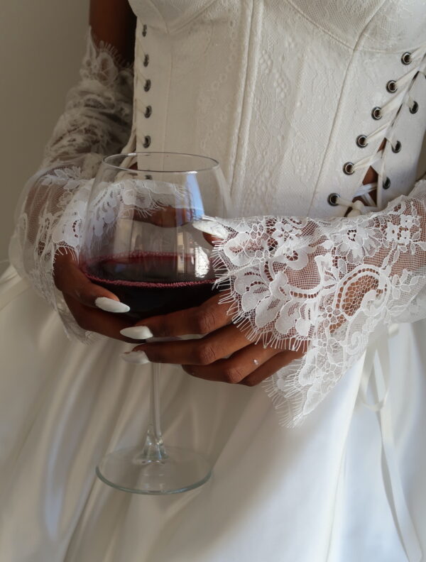 Hand Cuffs Lace Diana - Görsel 2