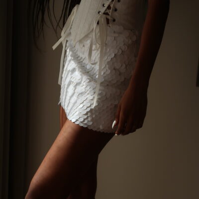 İbiza White Skirt