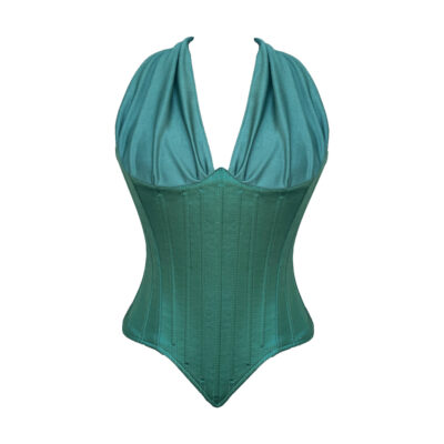 Sunset Emerald Green Corset - İlayda's Choice