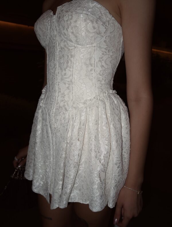 Limited Edition Fleur Blanche Corset Dress - Görsel 10