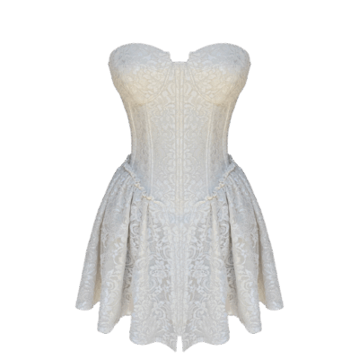 Fleur Blanche Corset Dress (pre-order)