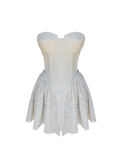 Limited Edition Fleur Blanche Corset Dress