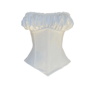 Elanor White Corset