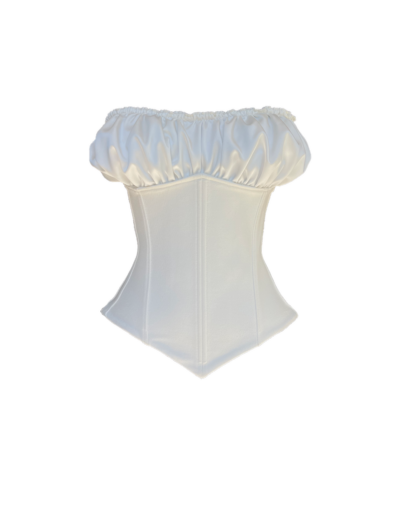 Elanor White Corset