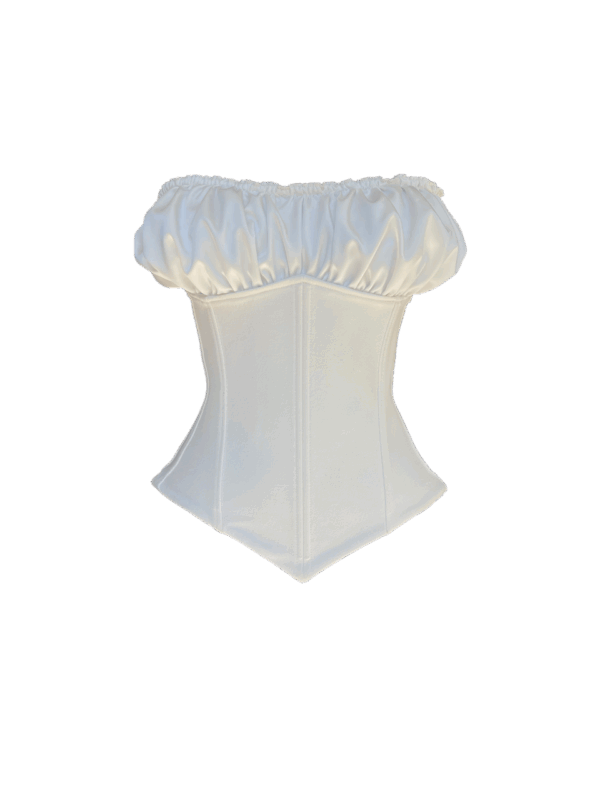 Elanor White Corset