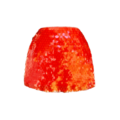 Ibıza Hot Vermilion Skirt