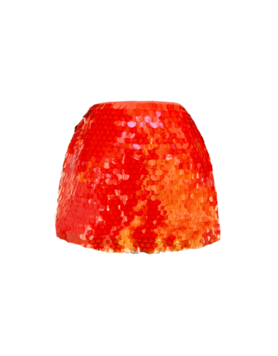 Ibıza Hot Vermilion Skirt