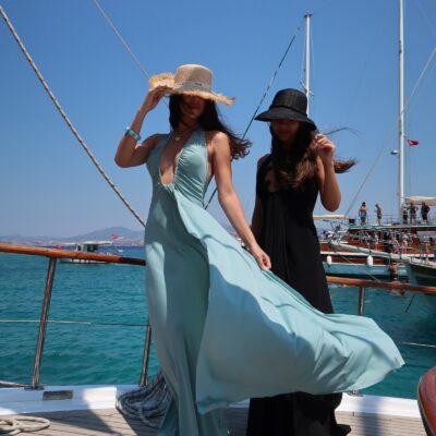 Bodrum Water Green Dress