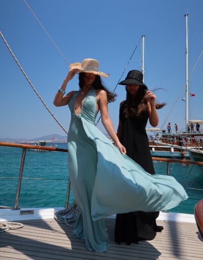 Bodrum Water Green Dress