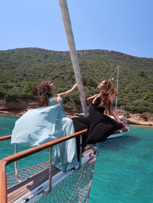 Bodrum Black Dress - Görsel 2