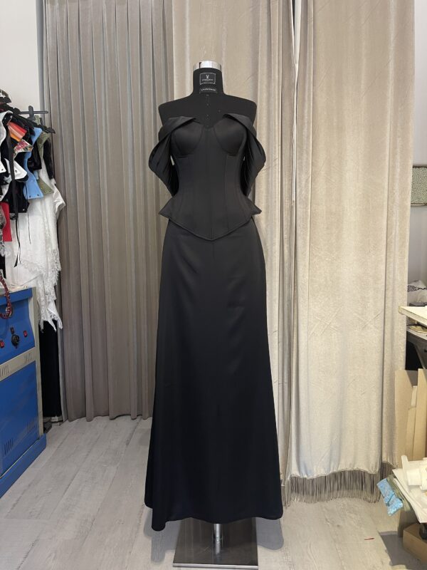 Chic Corset & Skirt Set - Görsel 7