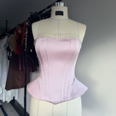 Sepia Pink Corset