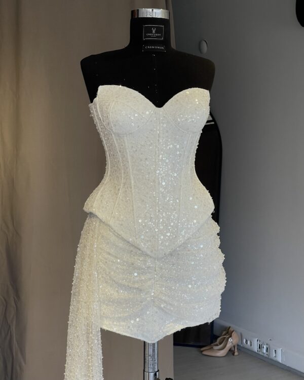 Kalila and Turtle Corset-Skirt Lace Set - Görsel 4