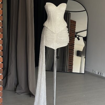 Kalila and Turtle Corset-Skirt Lace Set