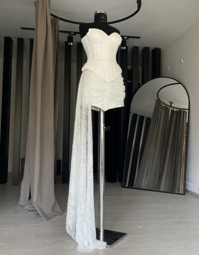 Kalila and Turtle Corset-Skirt Lace Set