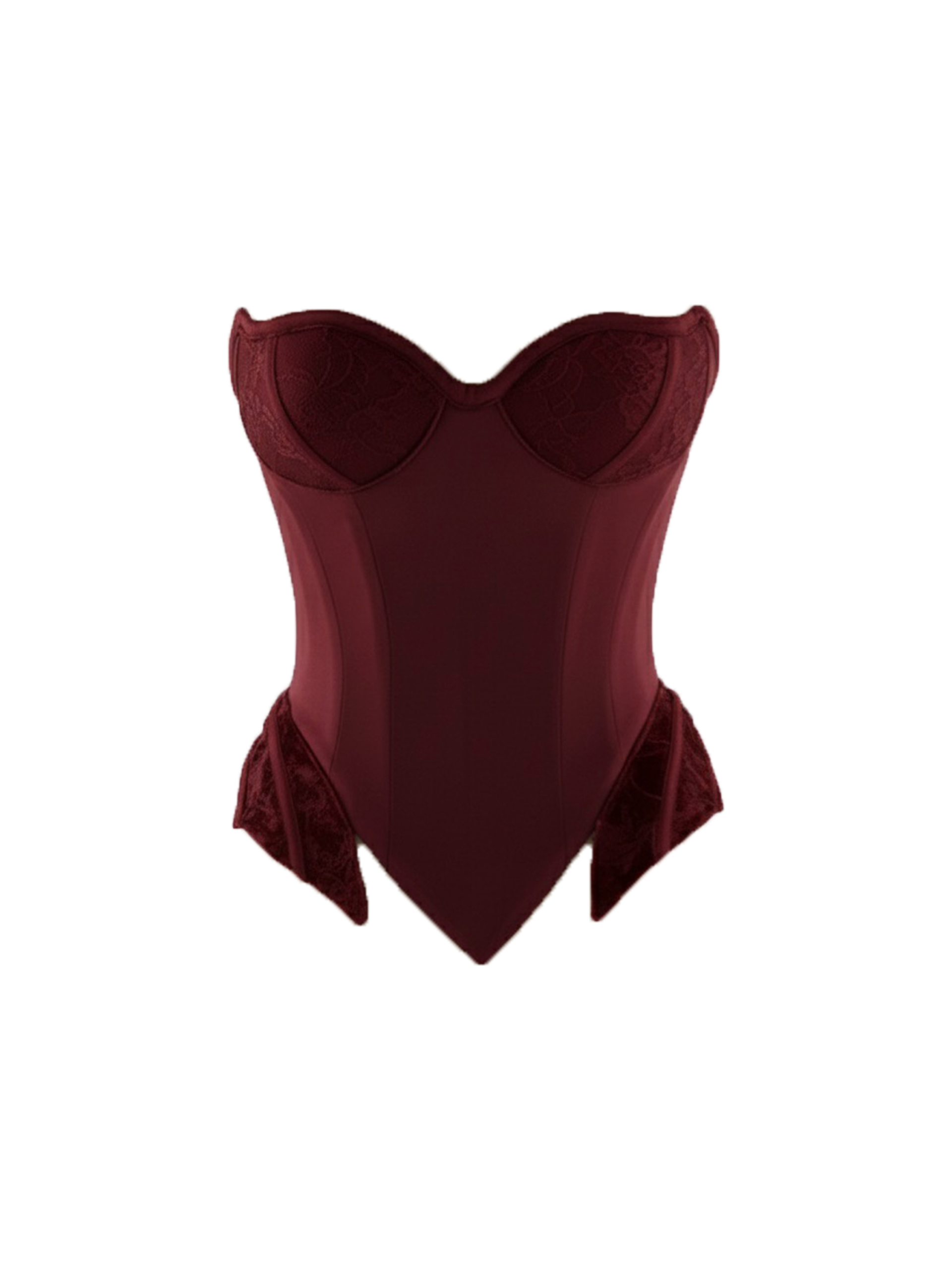 Noctura Burgundy Corset