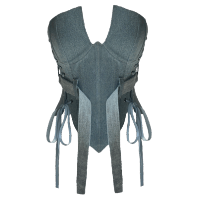 Rosalinda Blue Jean Corset