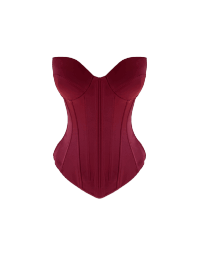 Kalila Dark Red Corset