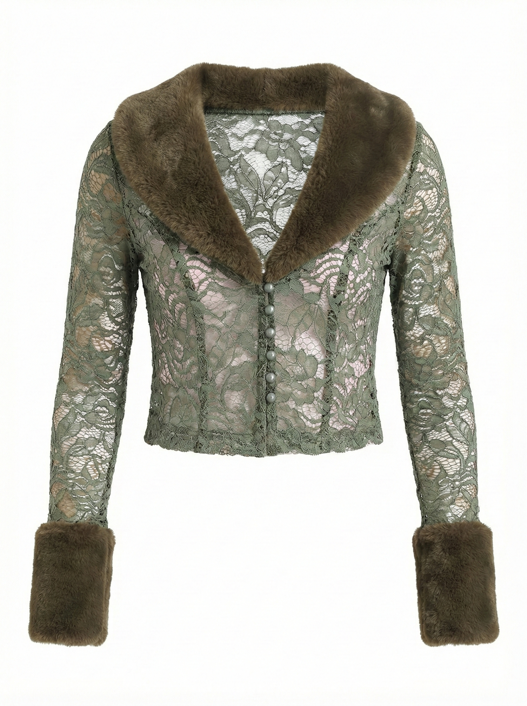 Limited Edition Sassy Lace Crop Jacket