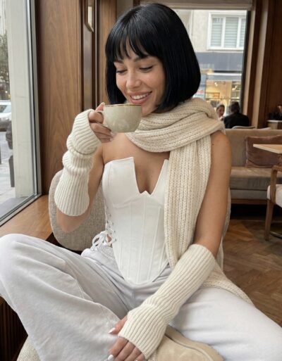 Rosalinda White Corset