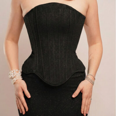 Gloria Black Starlight Korse ve Etek Seti