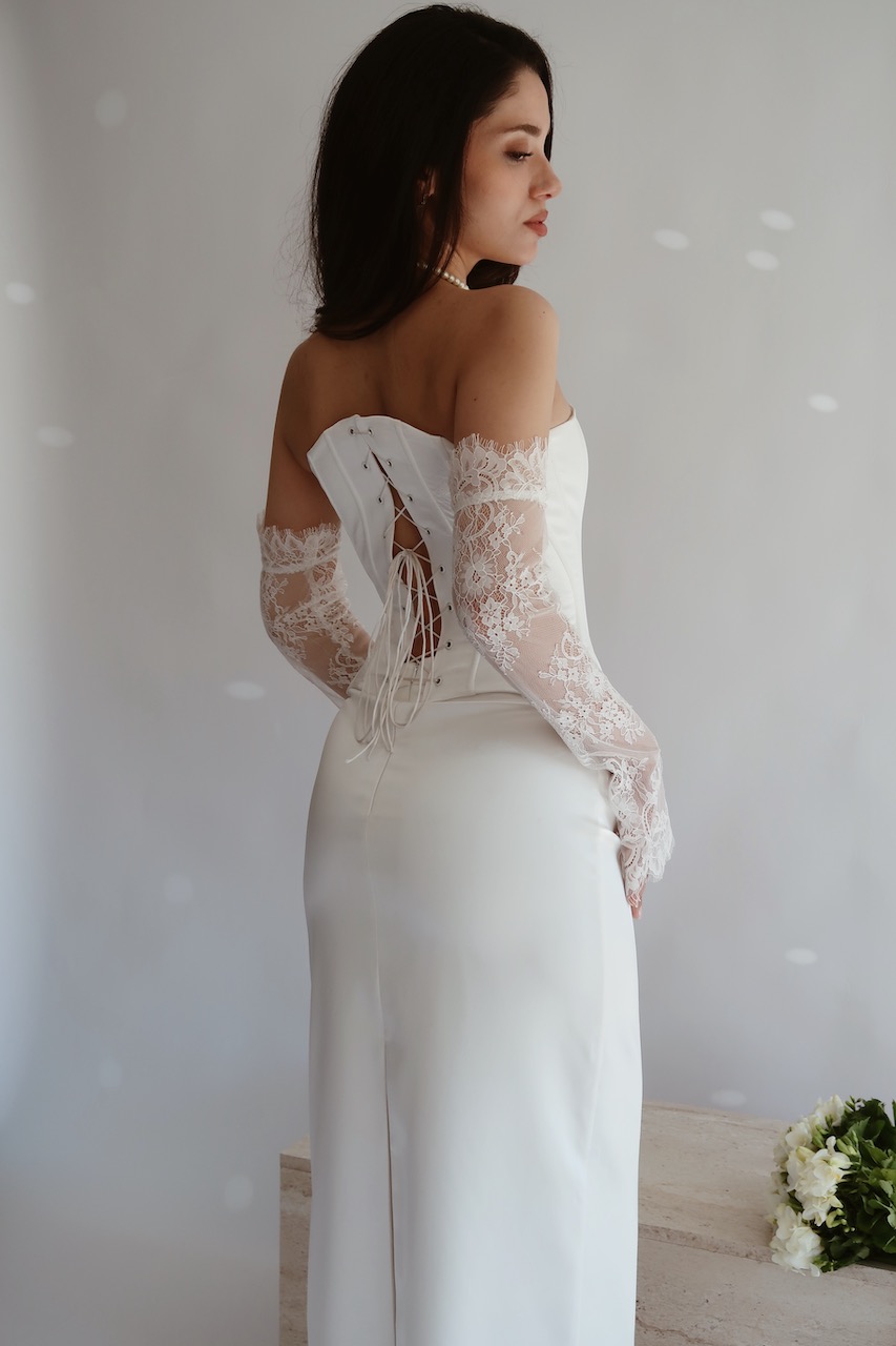 Pure Aura Corset and Maxi Skirt Set - Görsel 5