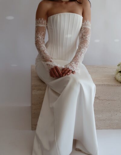 Pure Aura Corset and Maxi Skirt Set