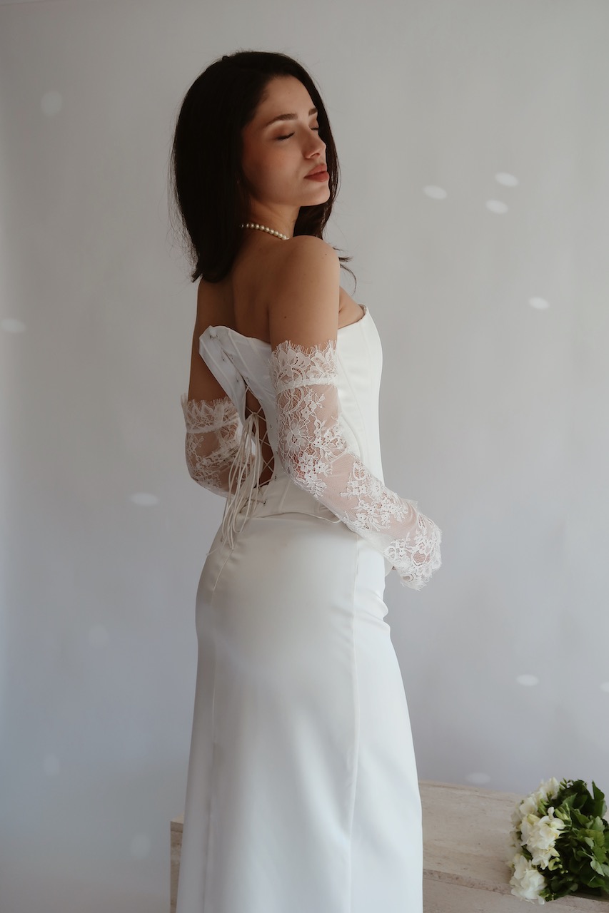 Pure Aura Corset and Maxi Skirt Set - Görsel 2